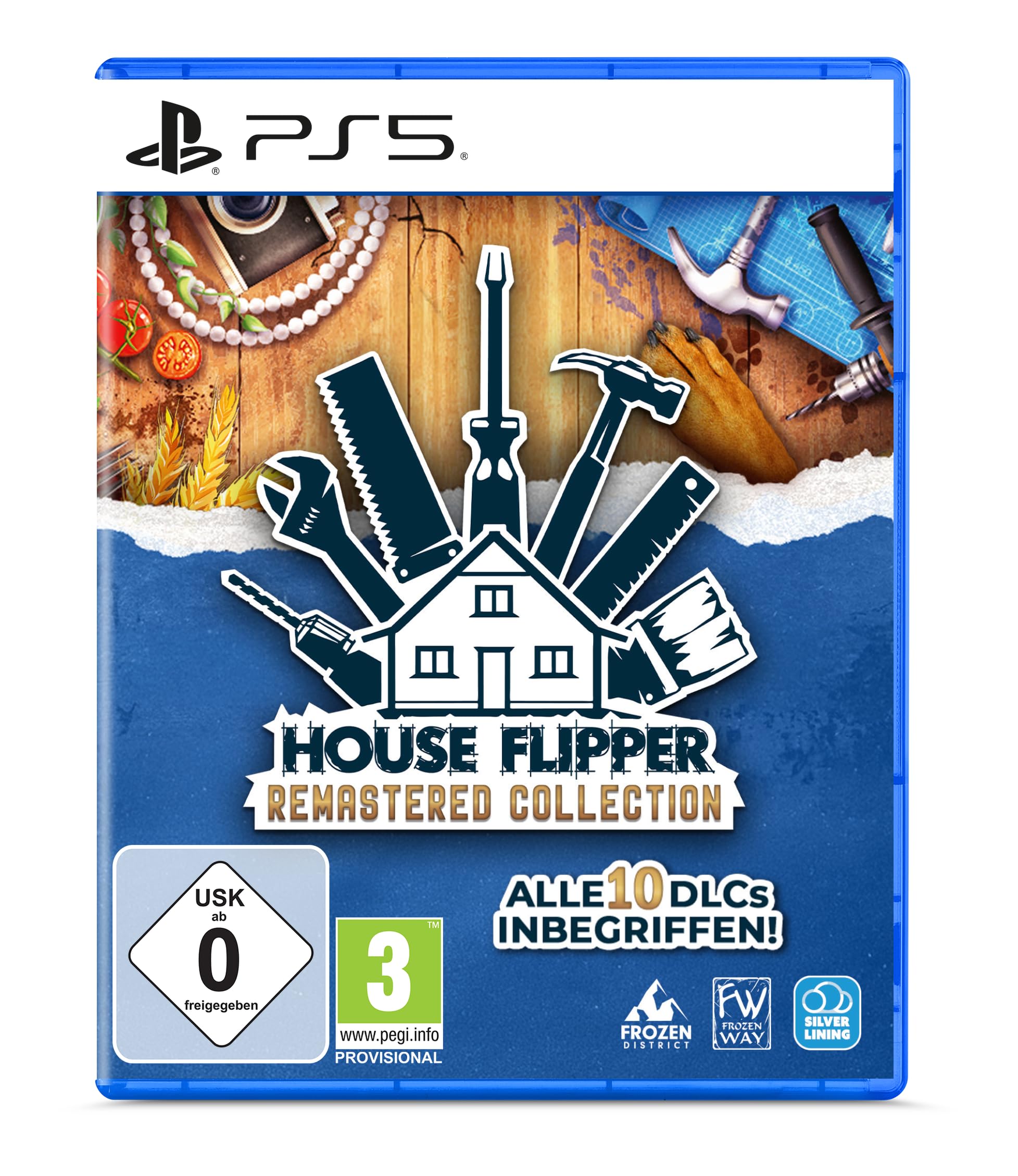House Flipper:   Remastered Collection  (Playstation 5) (Playstation 5)