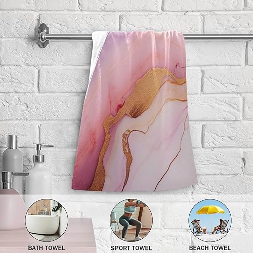 Vista 122 de Juego de 2 toallas de baño de color morado, remolques de mano de lobo, toallas de baño, toallas suaves y absorbentes para baño, cocina, gimnasio