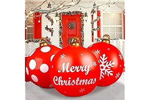32 Inch Giant Inflatable Christmas Ball Decorations