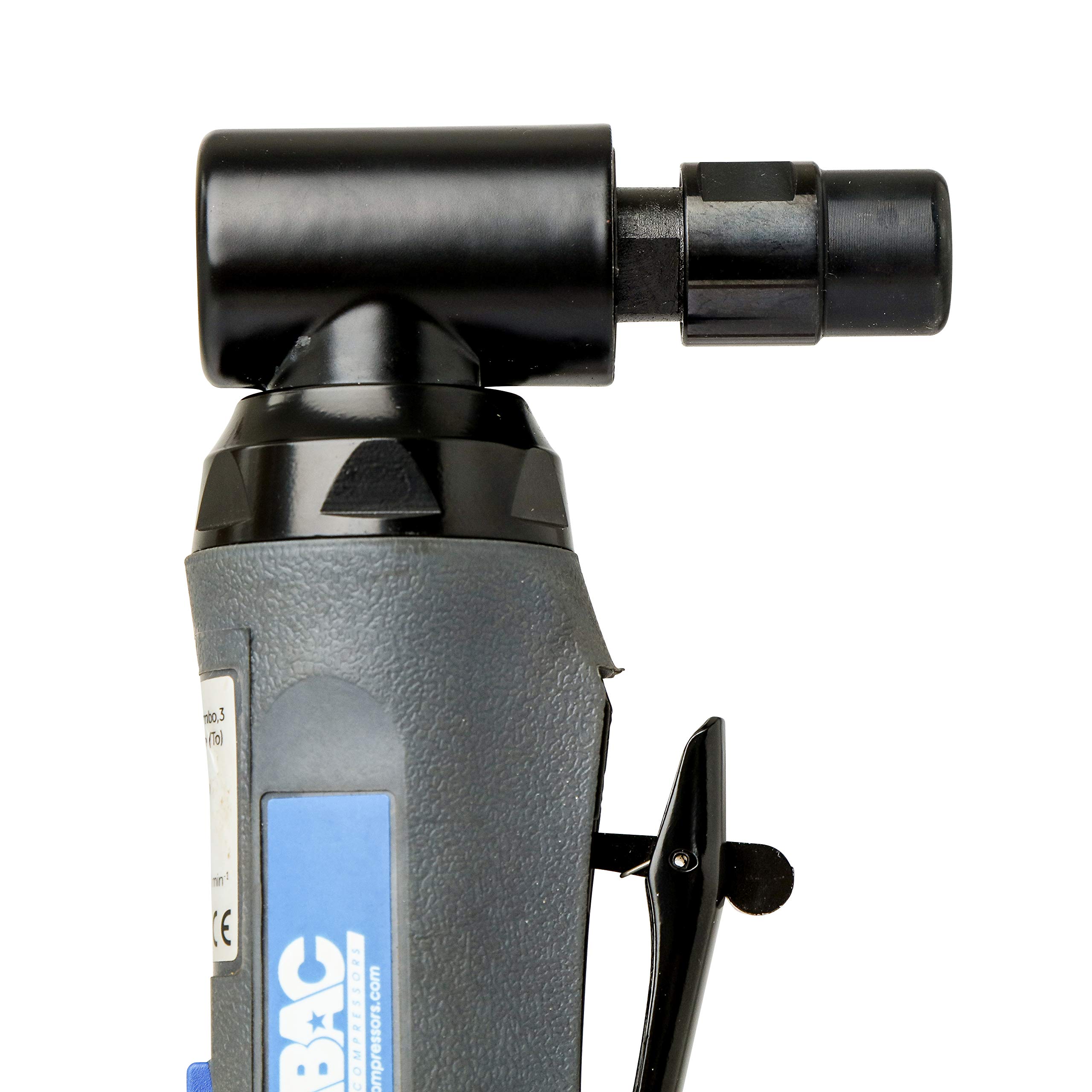 ABAC Pro Angle Grinder, 90° Angle Design, Ideal Access Areas, Clamp Chuck 3 & 6 mm, Professional Use (Automobiles - Image 3