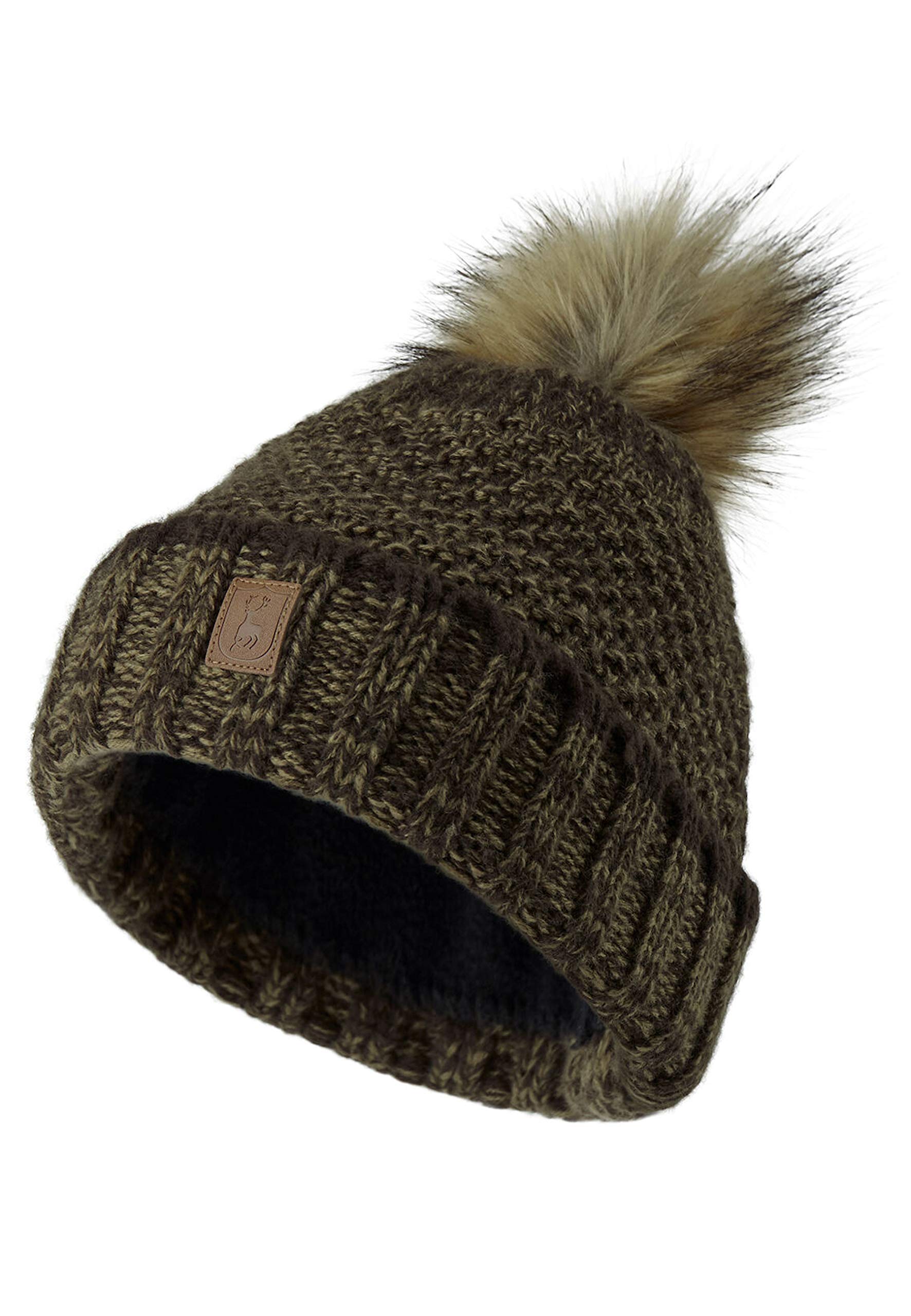 Deerhunter Women's Green Lady Knitted Hat Art Beanie