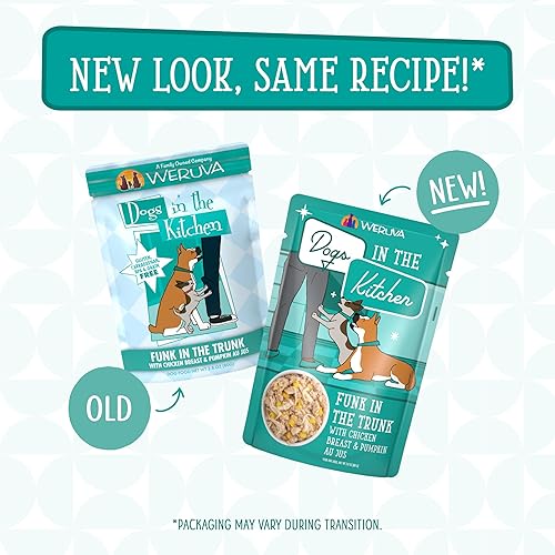 Miniatura 3 de Latas y bolsas de alimentos húmedos sin granos "Dogs in the Kitchen" de Weruva, Azul