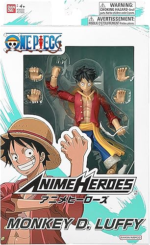 Miniatura 8 de ANIME HEROES - One Piece - Figura de acción de Monkey D. Luffy Renewal Version