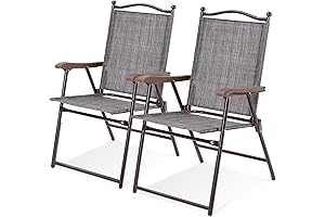 Tangkula: No-Hassle Folding Dining Chairs for Enhanced Outdoor Relaxation