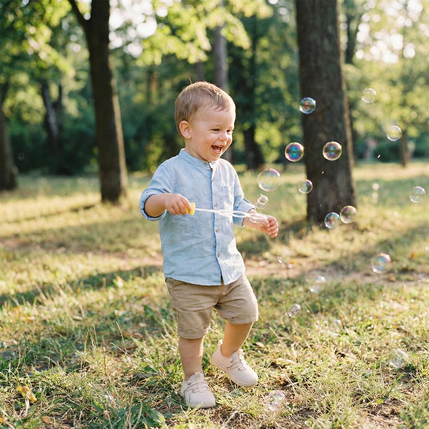 L-RUN Toddler Shoes Barefoot Boys Girls Wide Walking Shoes Kids Zero Drop Minimalist Slip on Tennis Sneakers Outdoor - Image 3