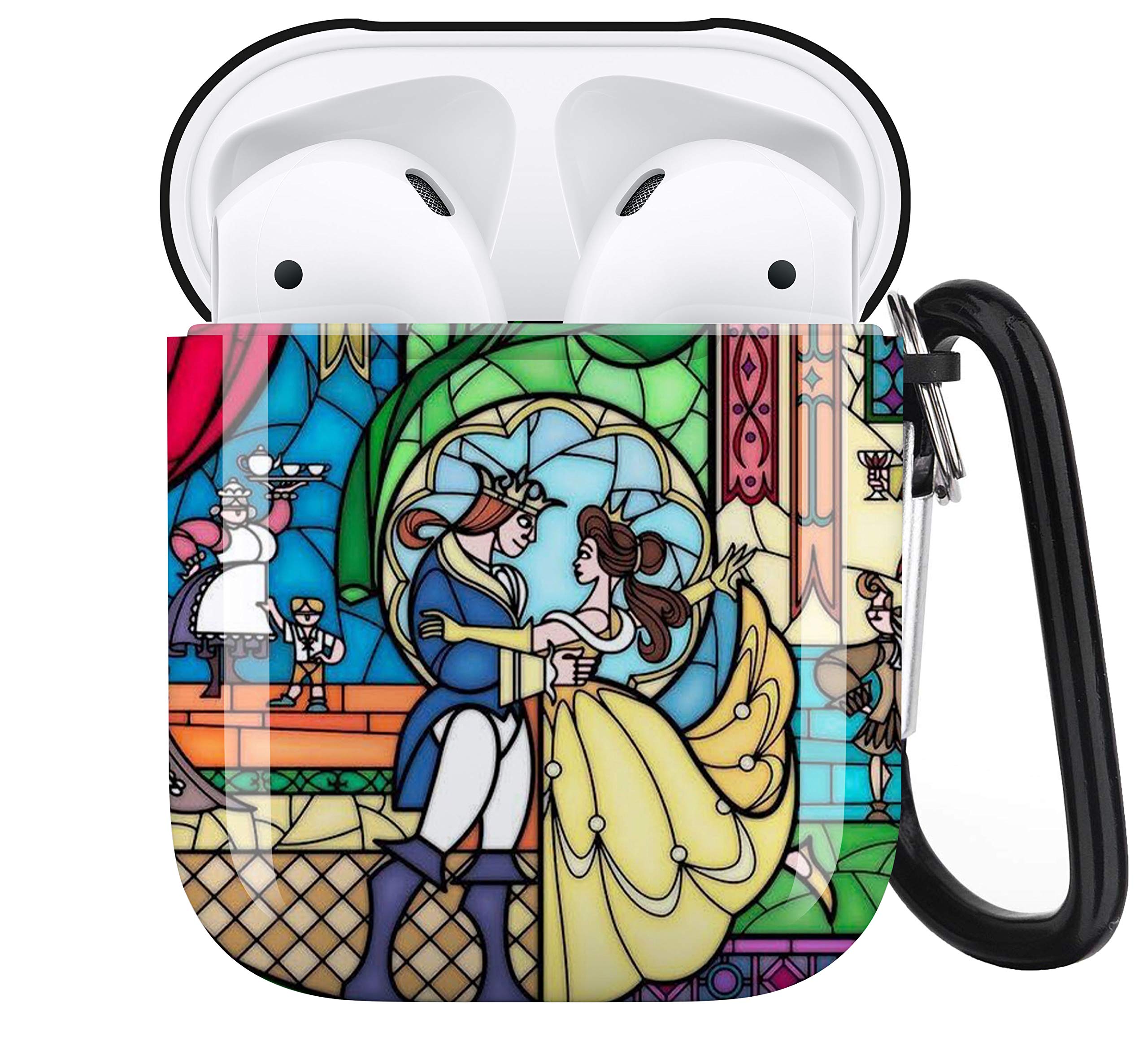 Disney Beauty and The Beast AirPods Case Personalize Custom, AirPods Case  Cover Compatible with Apple AirPods 1st/2nd,Full Protective Durable  Shockproof Drop Proof with Key Chain Compatible : Amazon.com.au: Electronics