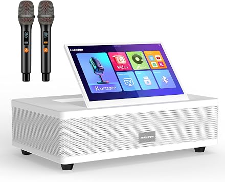 InAndOn Karaoke Machine: 6in1 Karaoke Player with 12.2 HD Touchscreen