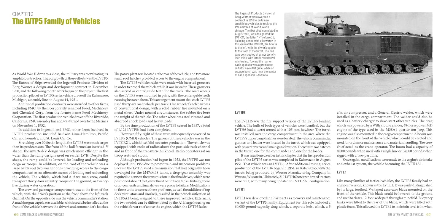USMC Tracked Amphibious Vehicles: T46E1/M76 Otter, M116 Husky, LVTP5, and LVTP7/AAV7A1 (Legends of Warfare: Ground, 39)
