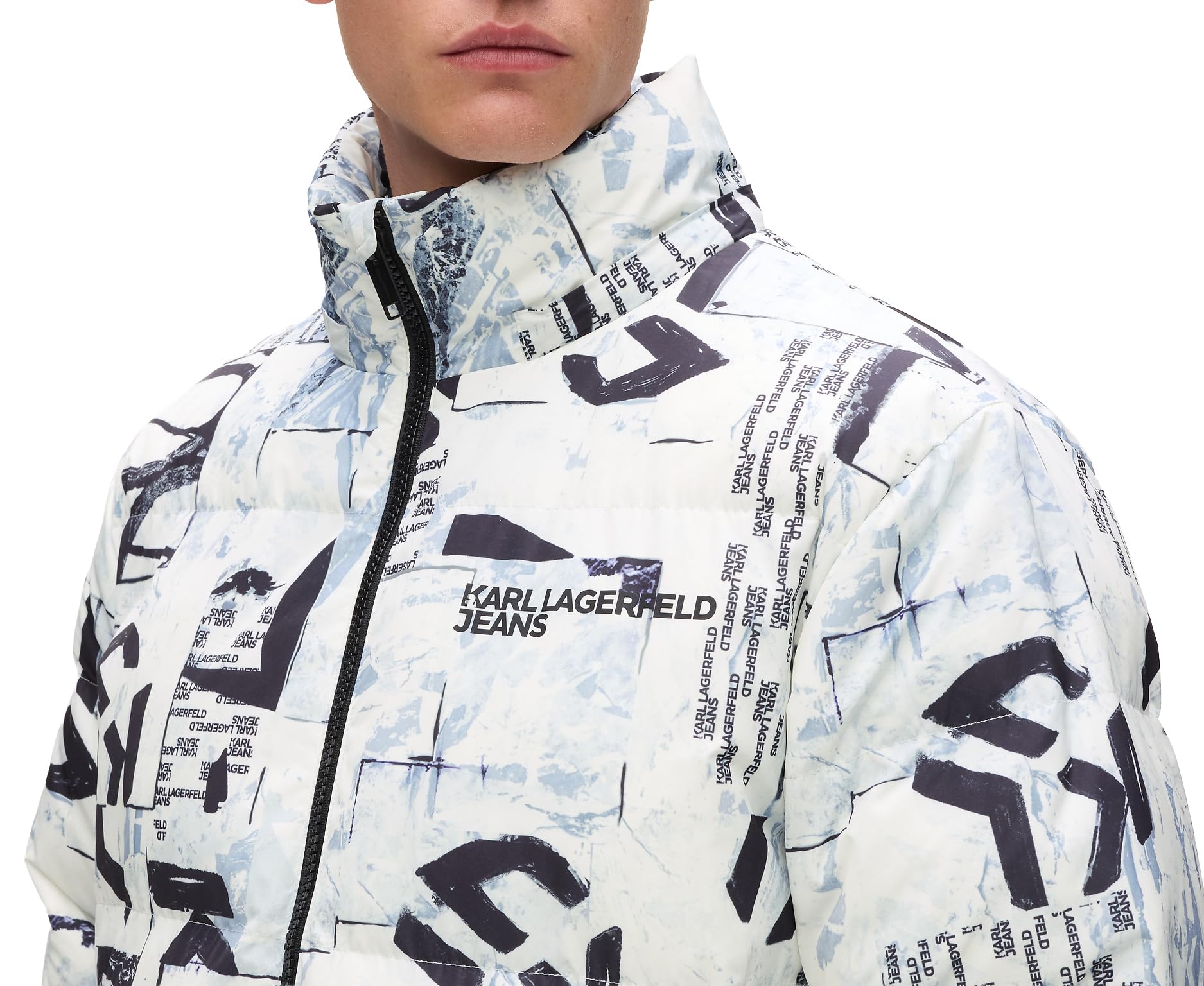 Jeansy Karl Lagerfeld, Męskie, Pikowane, Regular Fit, Wielobarwność, XXL