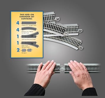 Bachmann Trains E-Z Track Layout Expander Set Nickel Silver Rail HO Scale