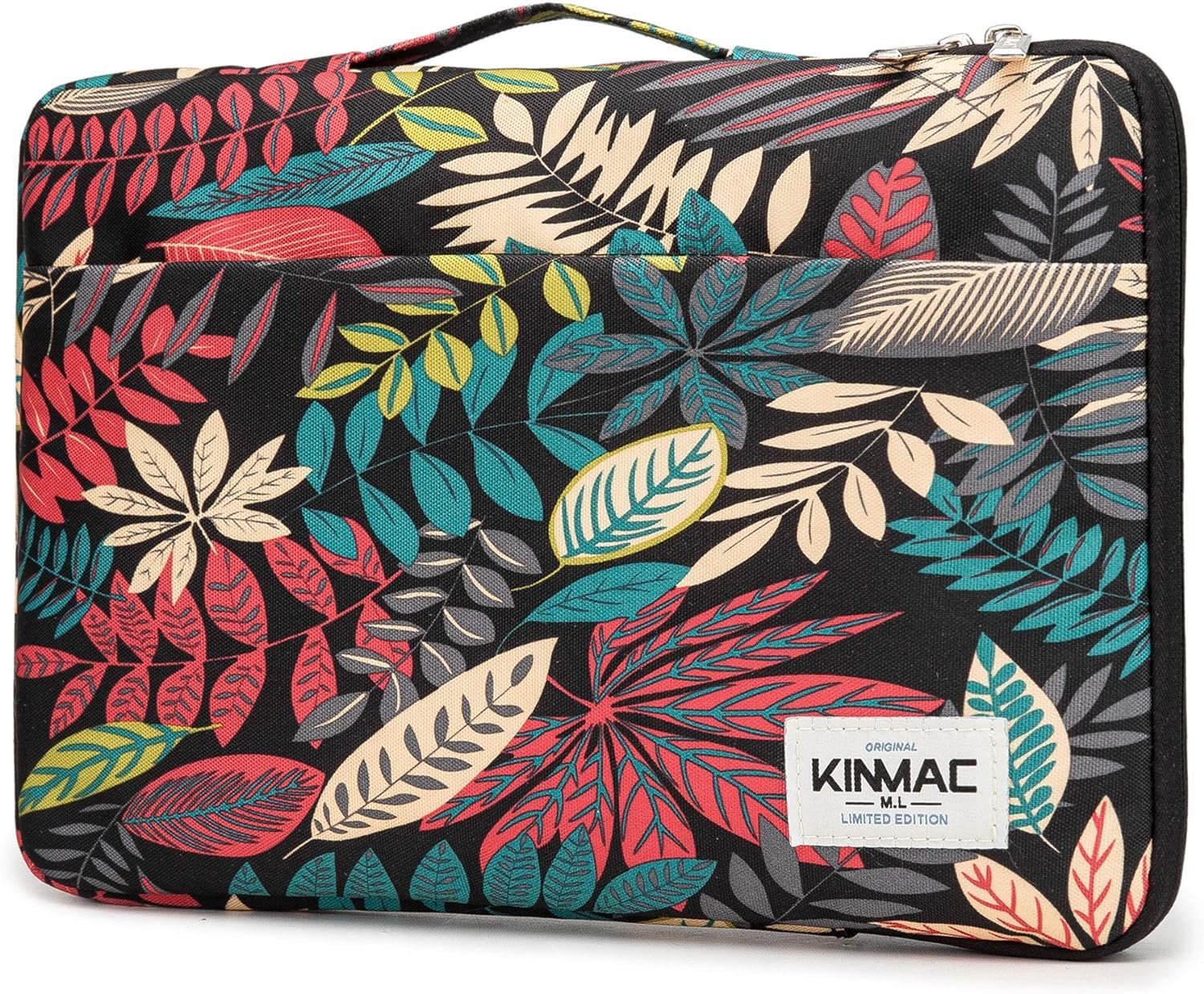 Kinmac 360 ° Custodia protettiva per laptop resistente all'acqua Custodia con maniglia per laptop MacBook Pro da 14 pollici, 13,5 pollici-13,9 pollici e 14 pollici (acero nero)
