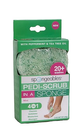 Miniatura 68 de Esponja exfoliante de pies Spongables Pedi Scrub para 20+ 1 unidad