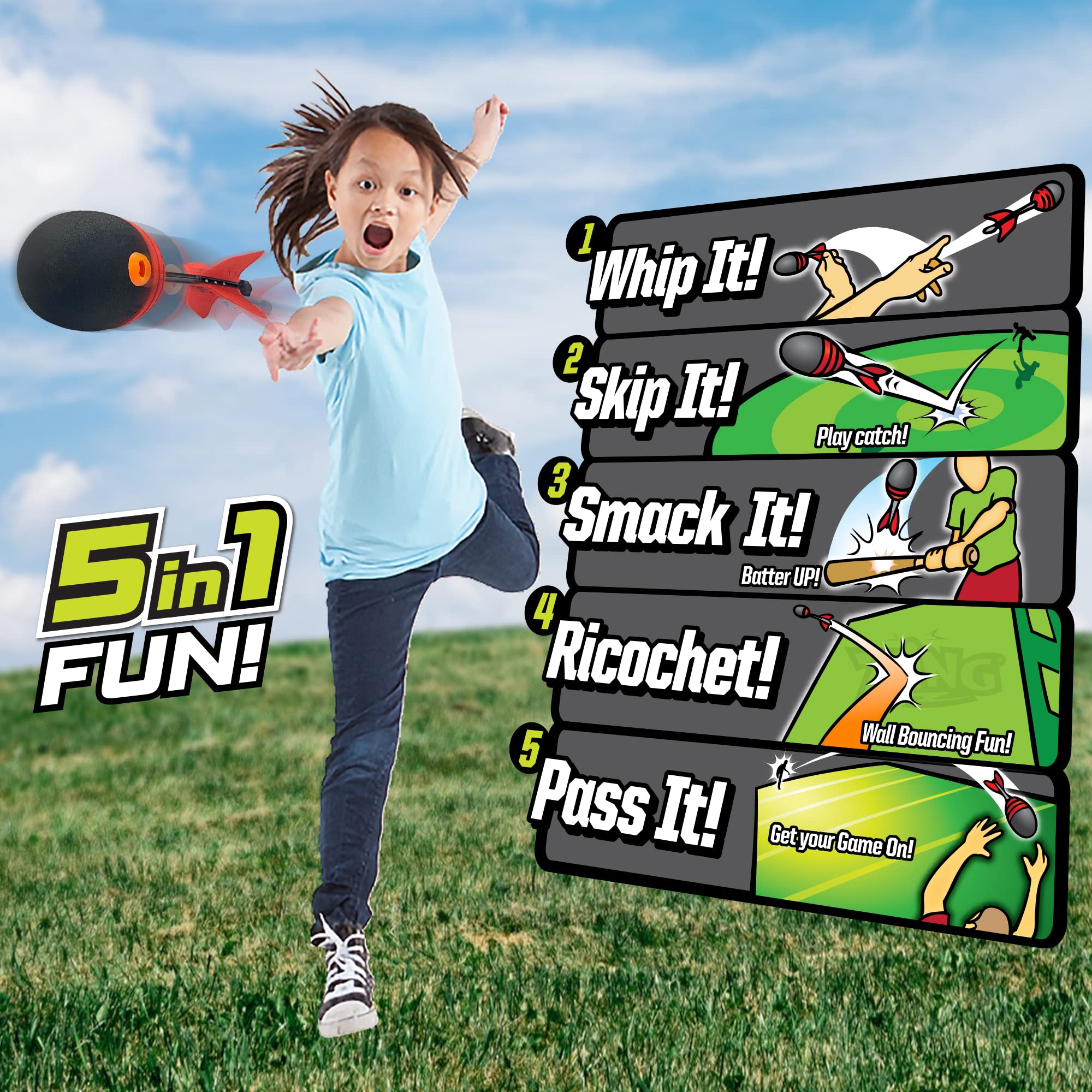 Amazon.com: Zing Zooperball 2 Pack, Long-Distance Super