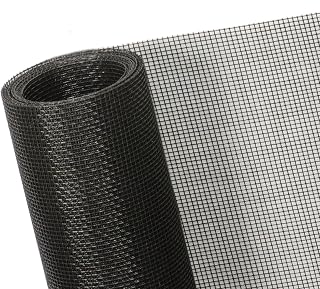 TOOLTRIZ 48x118 Fiberglass Window Screen Mesh Replacement - Durable for Doors, Patios, Windows & Pet Screens