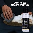 SALCEUS Quick Shoe Cleaning Kit | All-Purpose Shoe Cleaner Solution with Medium Bristle Brush | White Shoes Cleanser for Sports Shoes, & More | Cleaning Kit | Easy Shoe Care & Stain Removal gallery image