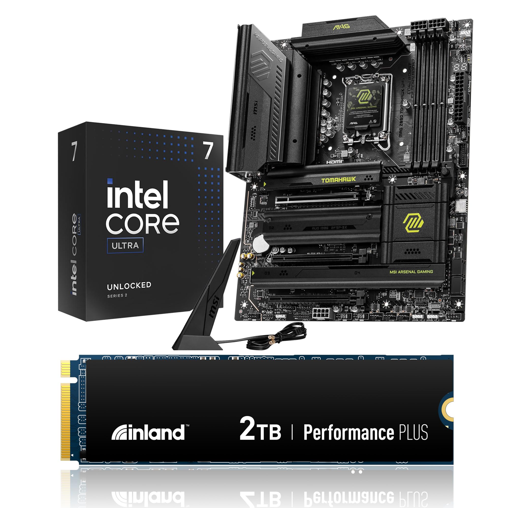 Amazon.com: INLAND 3-in-1 Combo: Intel Ultra 7 265K CPU+MSI Z890