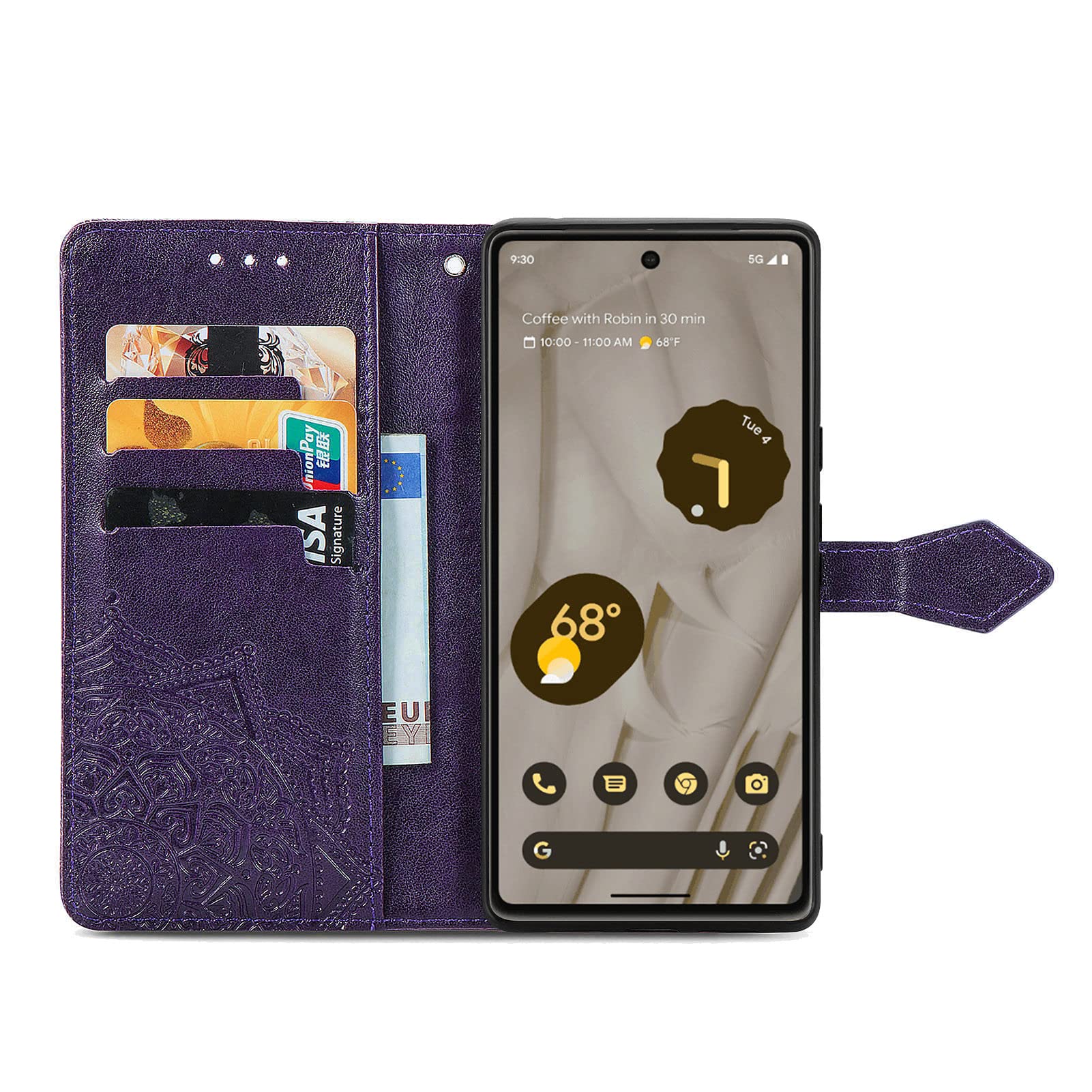 Custodia per Google Pixel 8 portafoglio anti-RFID supporto serie CaseMe