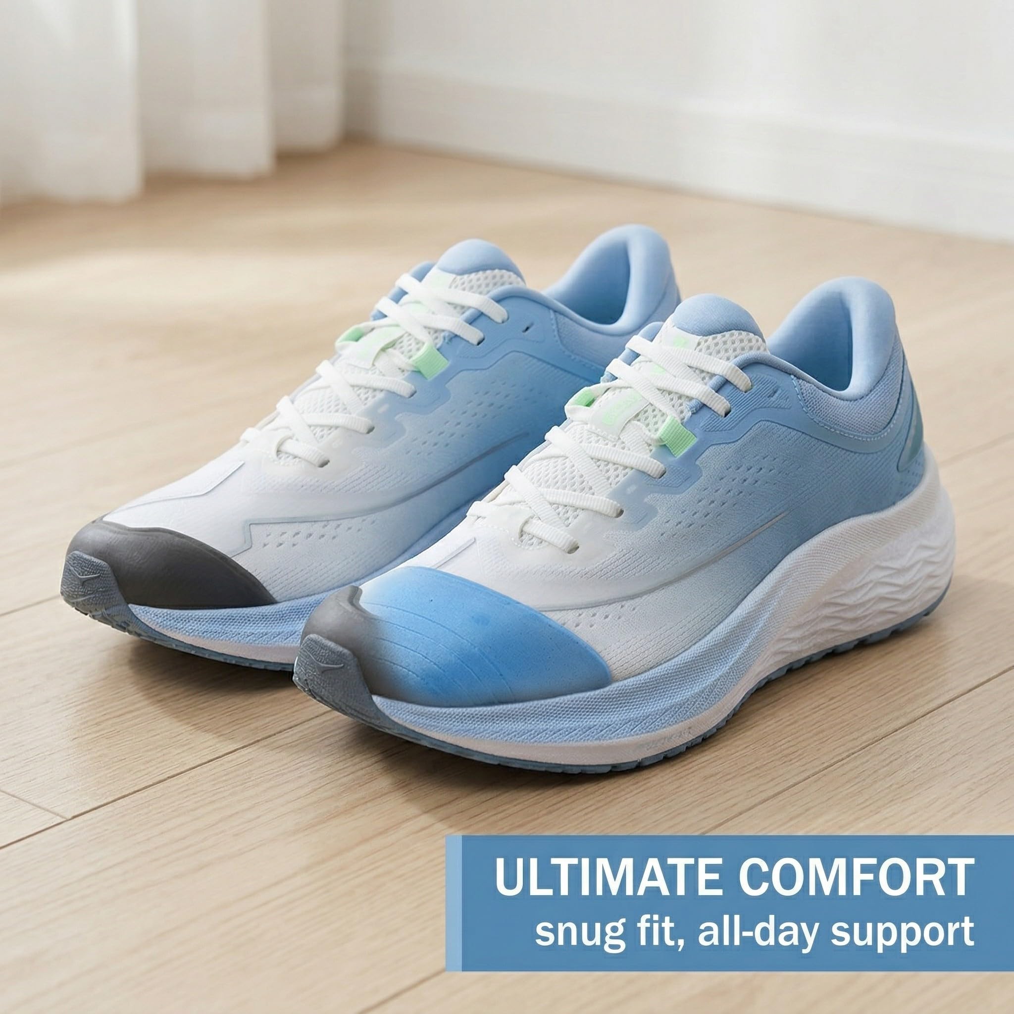 2 Pares de Relleno para Zapatos Grandes Ajustador de Talla de Calzado Reutilizable Almohadillas Suaves para Puntera de Calzado Holgado para Arco Plantar