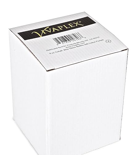Miniatura 2 de Vivaplex 4 grandes 8 oz vacías botellas de vidrio azul cobalto con bombas de loción negra