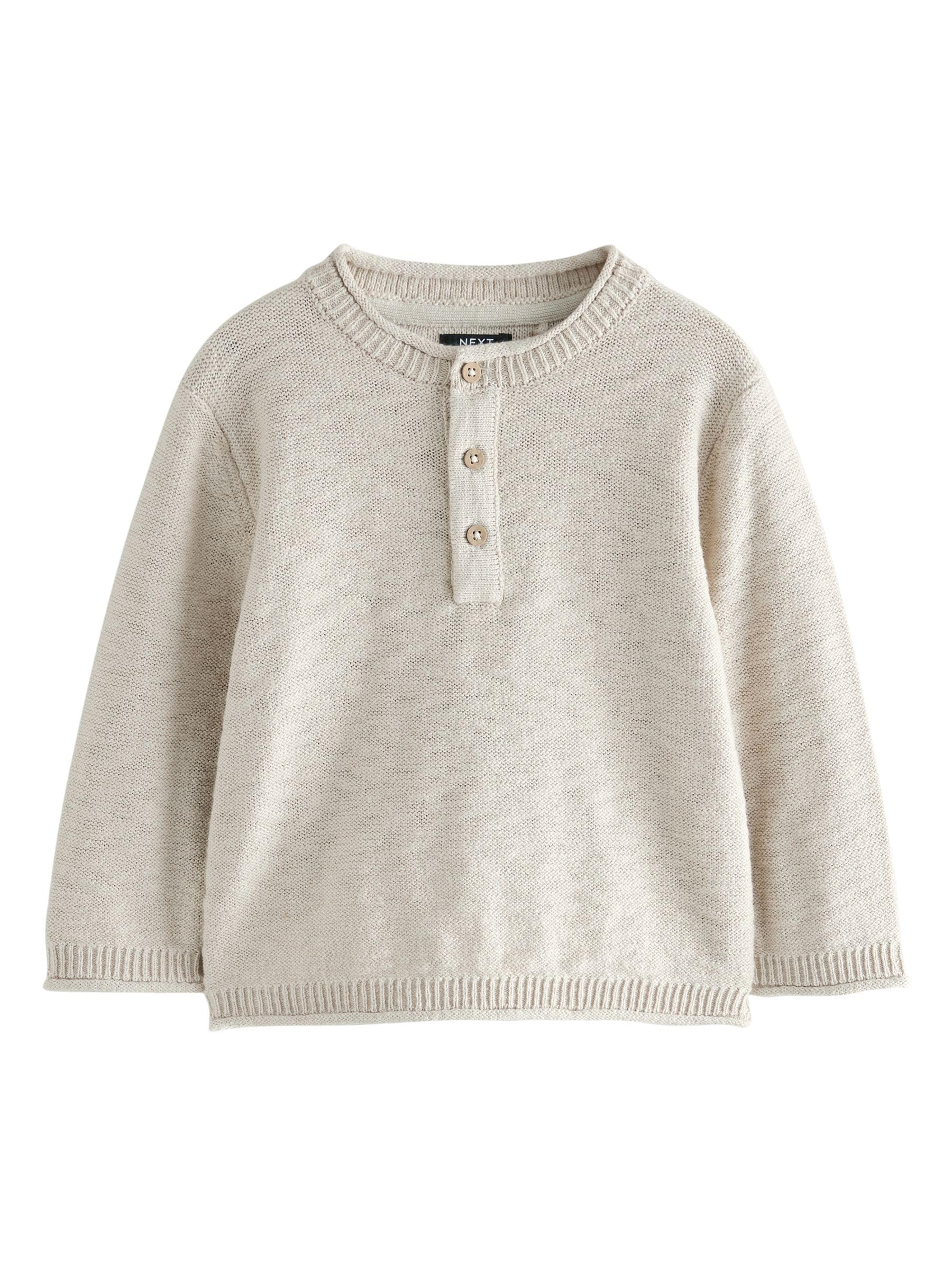 NEXT Niños Jersey Henley de Punto