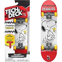 Spin Master Tech Deck, Finesse Peanuts Handboard; Authentic Mini Skateboards, Kids  Toys for Boys and Girls, Ages 6 and up Hands Use Only