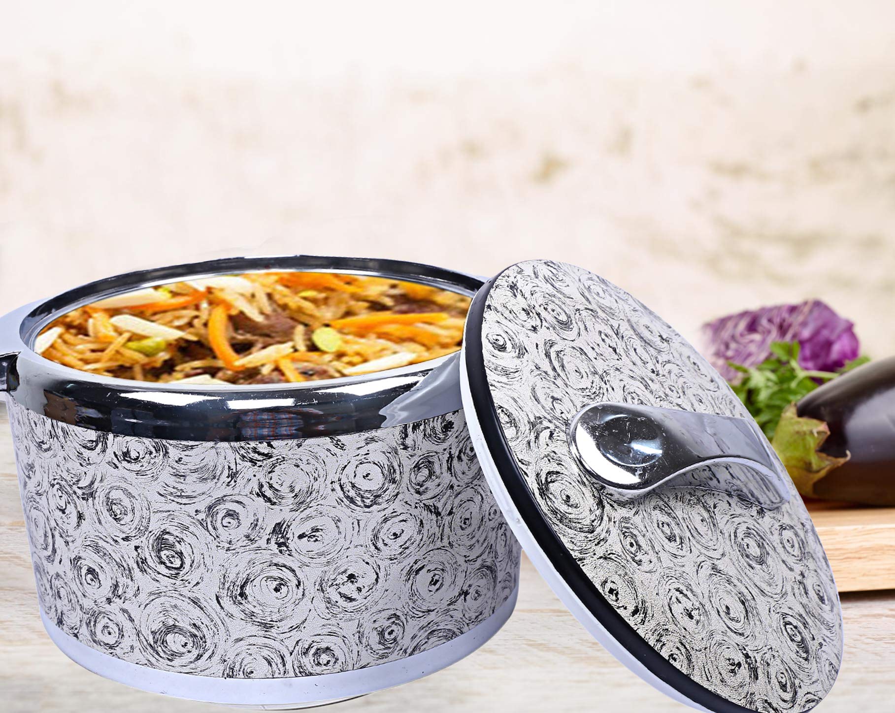 METREY Insulatet Casserole/Hotpot 2500 Ml (Brown) -CTLTC012577