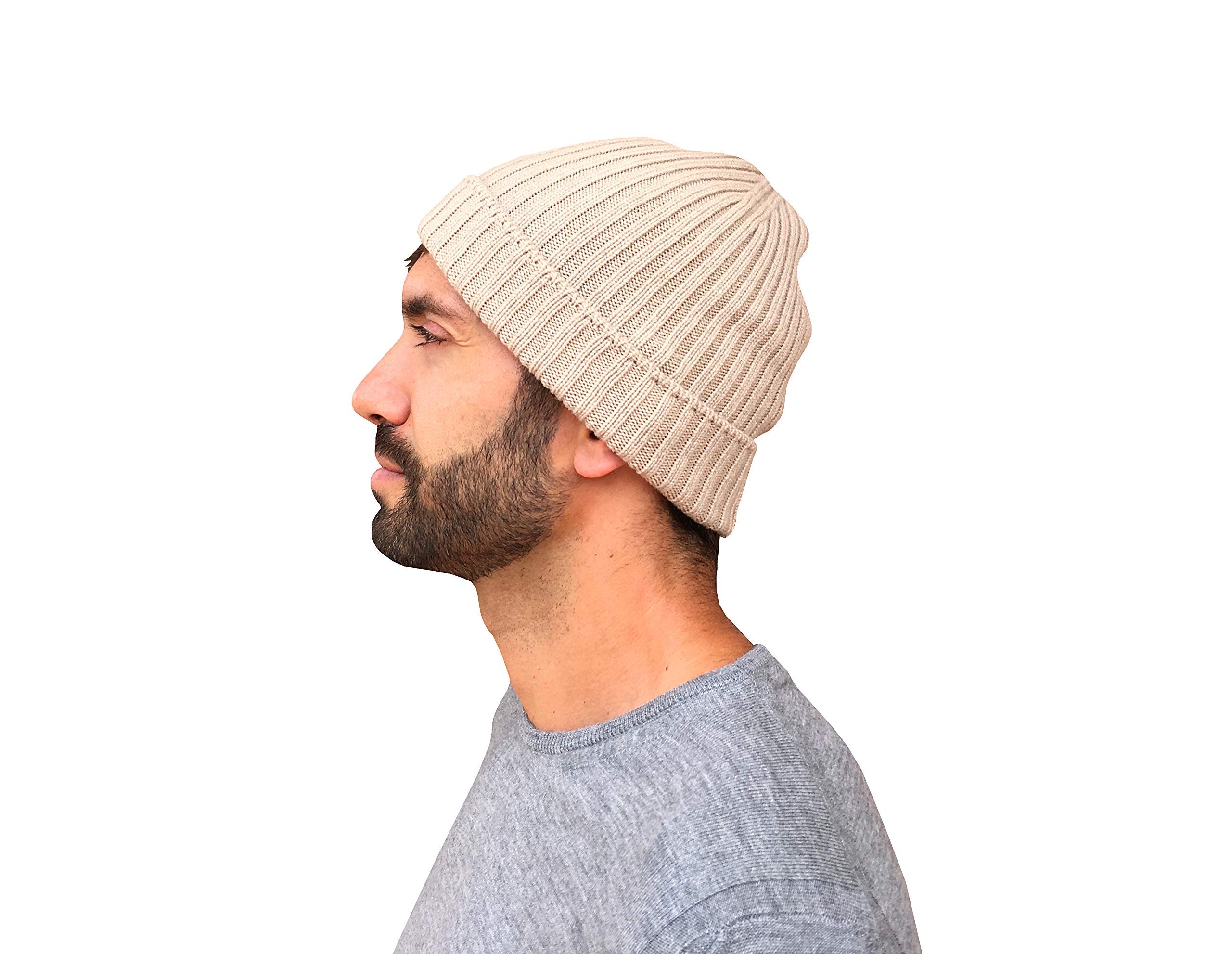 Berretto Cappello Uomo Invernale Cachemire 100%