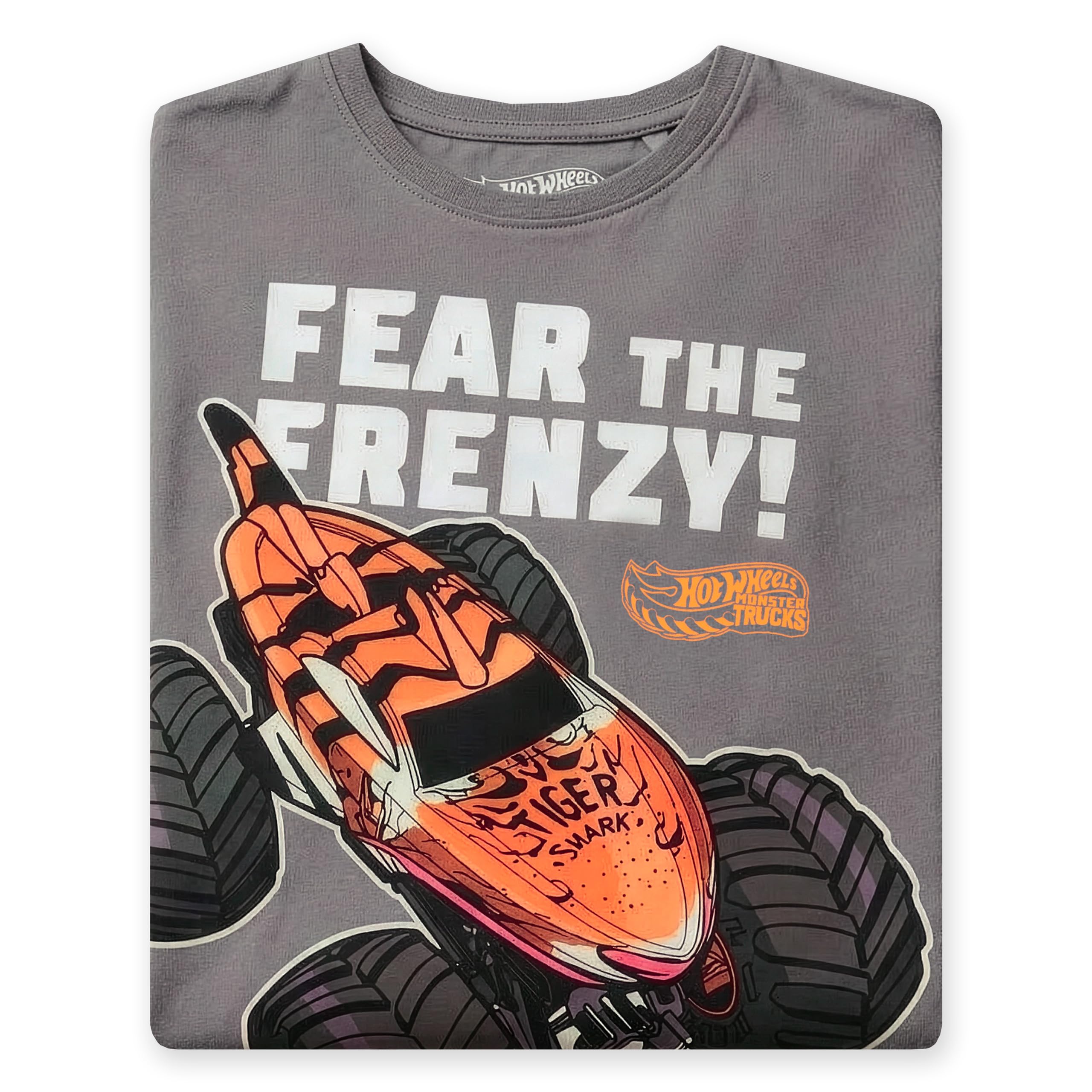 Hot Wheels Monster Trucks T-Shirty Dla Chłopców, Odzież Monster Truck Dla Chłopców, Ubrania Dla Dzieci
