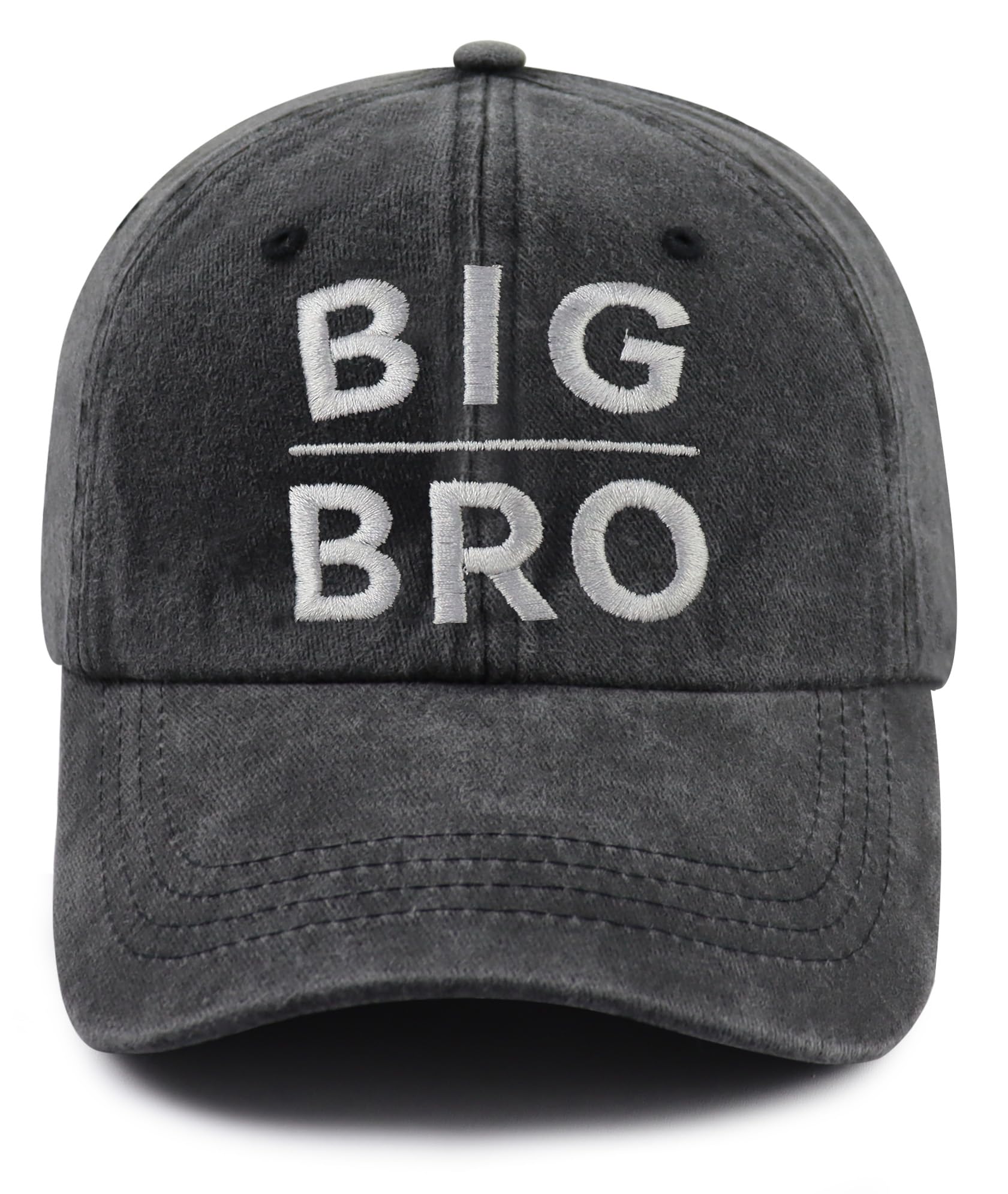 Big the Brother Sister Hats for Boys Girls, Funny Adjustable Kids Big bro sis Embroidered Baseball Cap