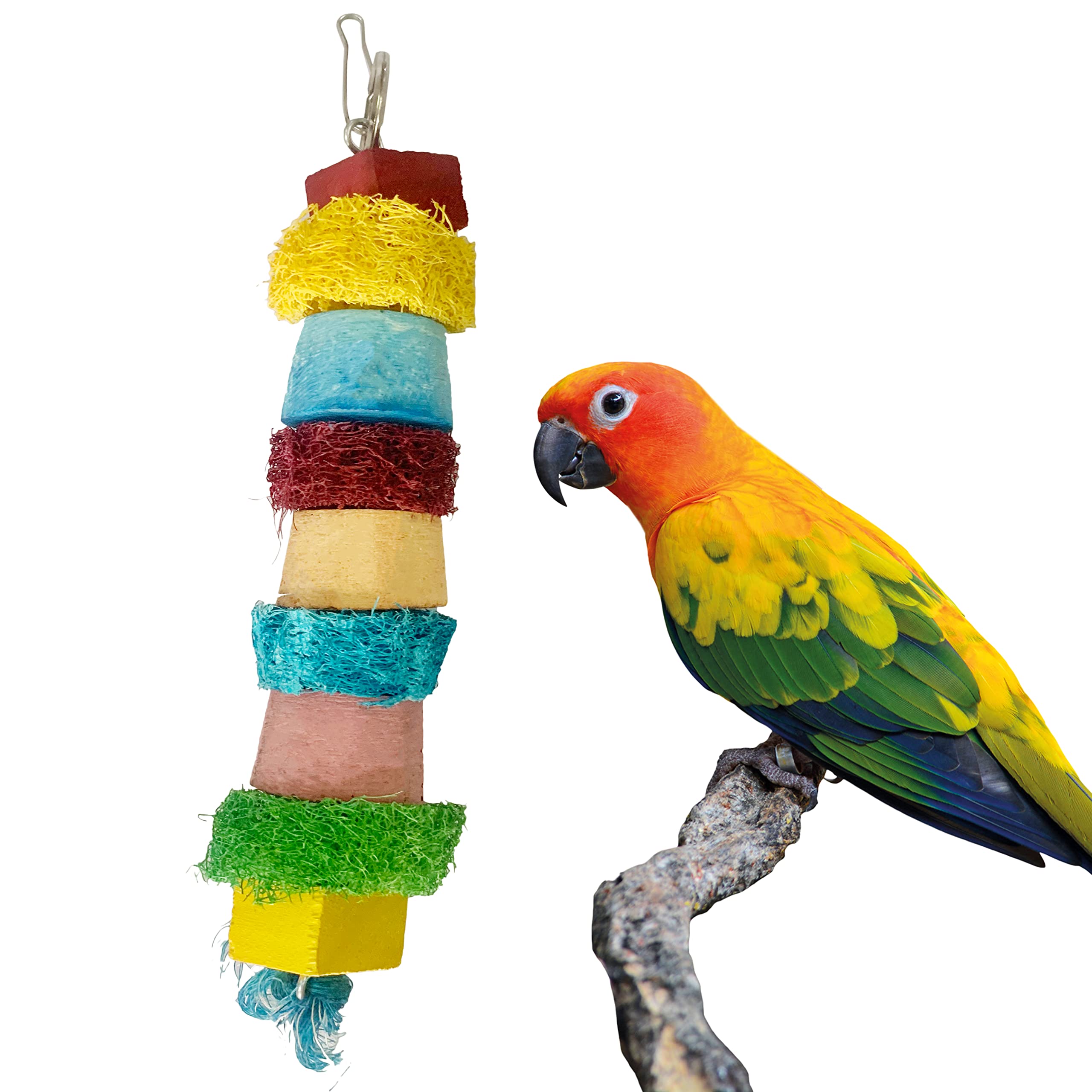 See full amazon price history chart for CONGO - NATURAL PARROT TREAT 28X5 Cm Luffa With Calcium Color Block Hanging Toy For Playing And Chewing Blocks For Budgies,Cockatiels,Conure,Senegal And Other Birds(Piece Of 1) CONGO - NATURAL PARROT TREAT 28X5 Cm Luffa With Calcium Color Block Hanging Toy For Playing And Chewing Blocks For Budgies,Cockatiels,Conure,Senegal And Other Birds(Piece Of 1) (B09Y3G8QRM) Amazon Price History, Amazon Price Tracker