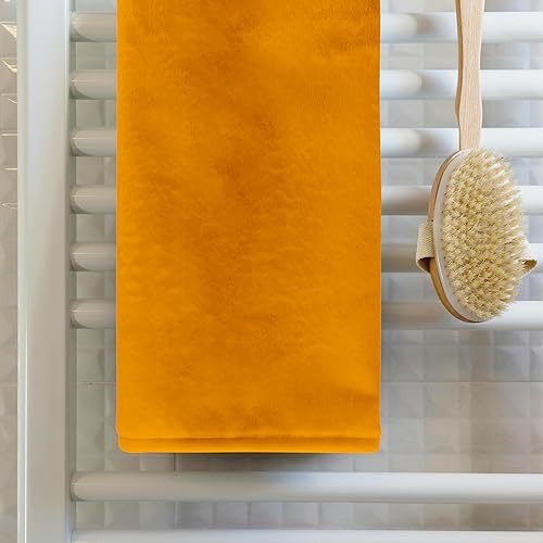 Miniatura 2 de 3D Rose Trendy Caléndula Amarillo Naranja ManoToalla Deportiva, 15 x 22