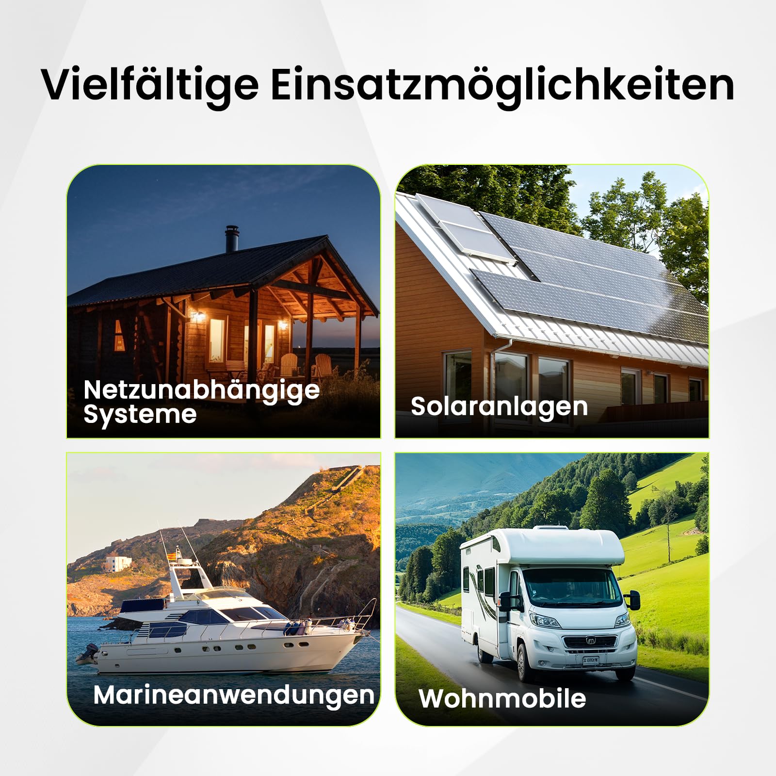 LiFePO4 Batterie 12V 314Ah,4019Wh Lithium Batterie 12V mit 200A BMS Low-Temp Schutz und Max. 15000 Zyklens, Autobatterie für Wohnmobil,Solaranlage Komplettset,Boot