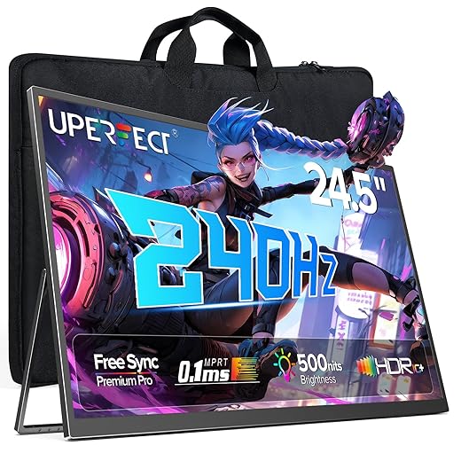 24.5-inch 240Hz Portable High-Refresh Gaming Monitor