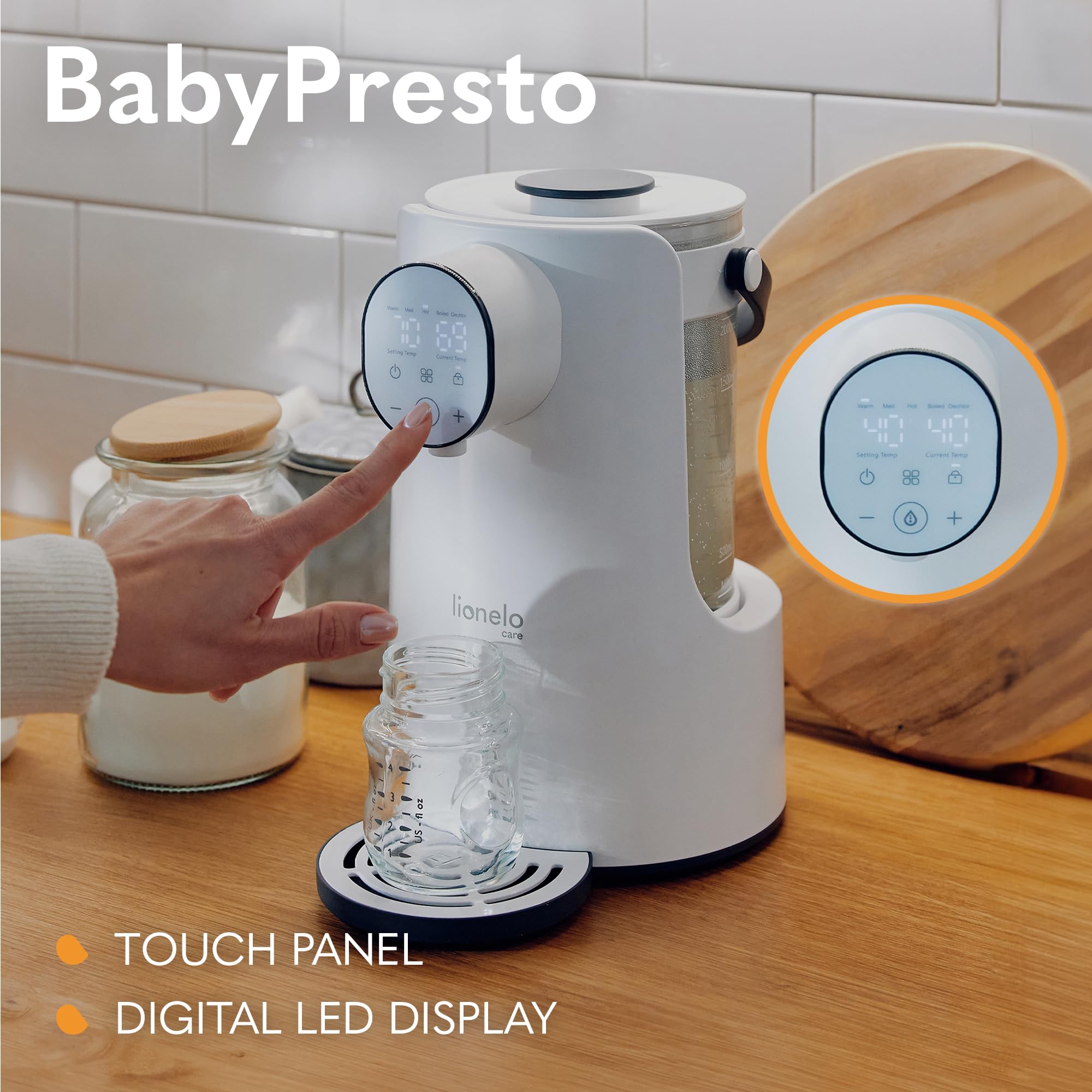 Lionelo, Babypresto 2.0, Incalzitor de apa Lionelo, Babypresto 2.0, Incalzitor de apa