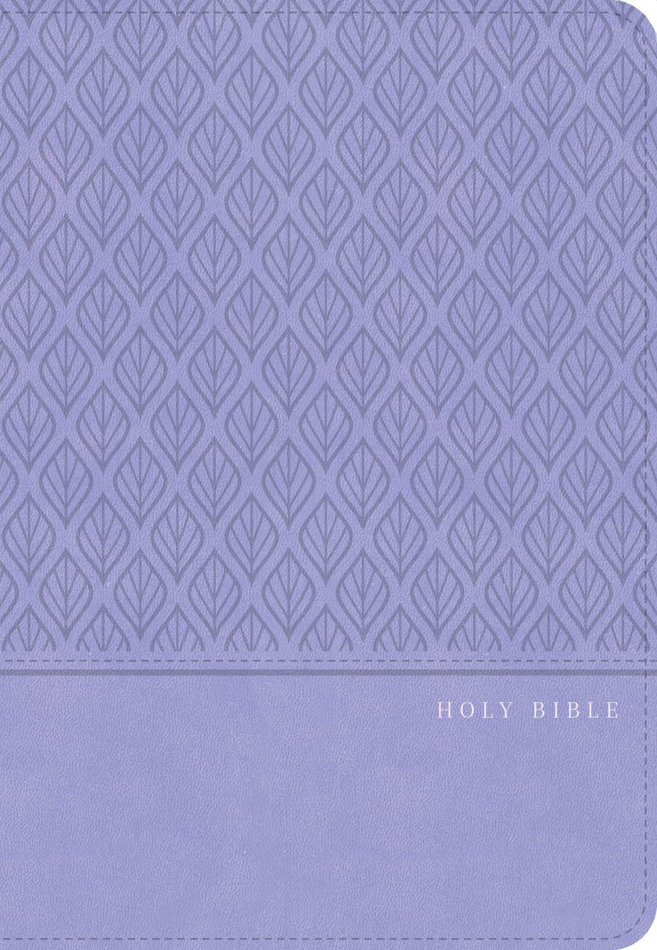 CSB Giant Print Reference Bible, Optimal Type, Digital Study Edition, Lavender LeatherTouch, Indexed