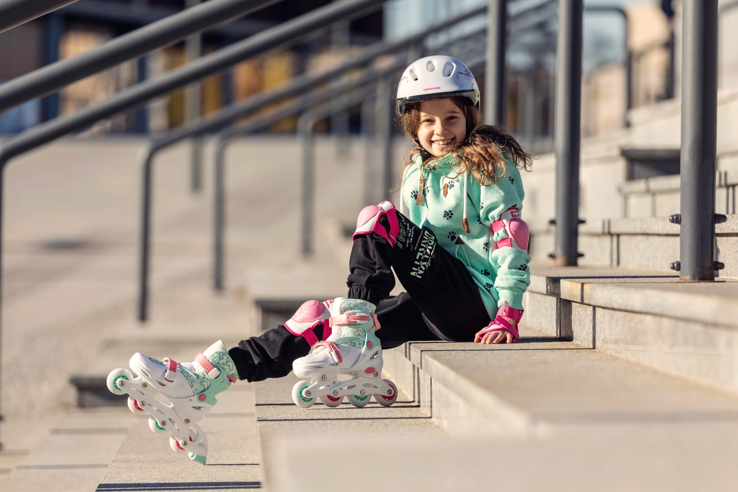 3in1 Inline Skates Pattini in linea Triskates Pattini a rotelle per bambini, ragazze e ragazii regolabili