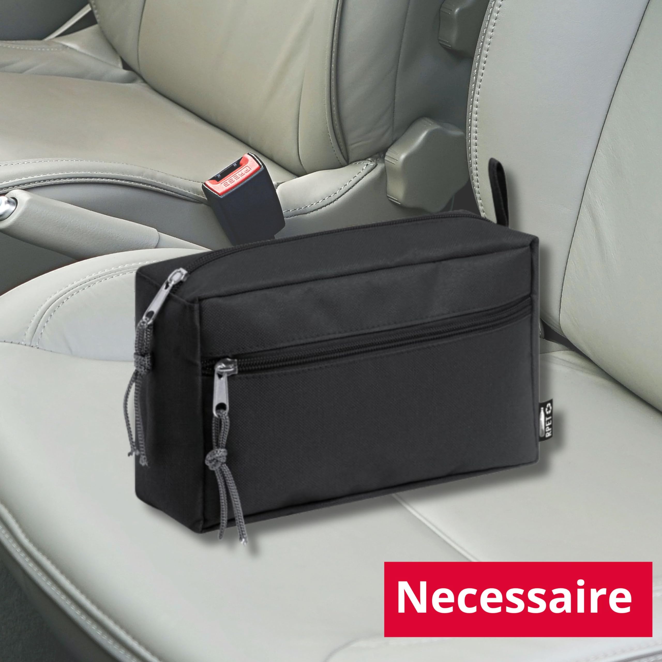Kit Emergenza e Sicurezza per Auto: Luce V16 Geolocalizzata Omologata 2026, Gilet Riflettente, Martello Multifunzionale, Taglierina Cinture di Sicurezza, Torcia LED e Necessaire