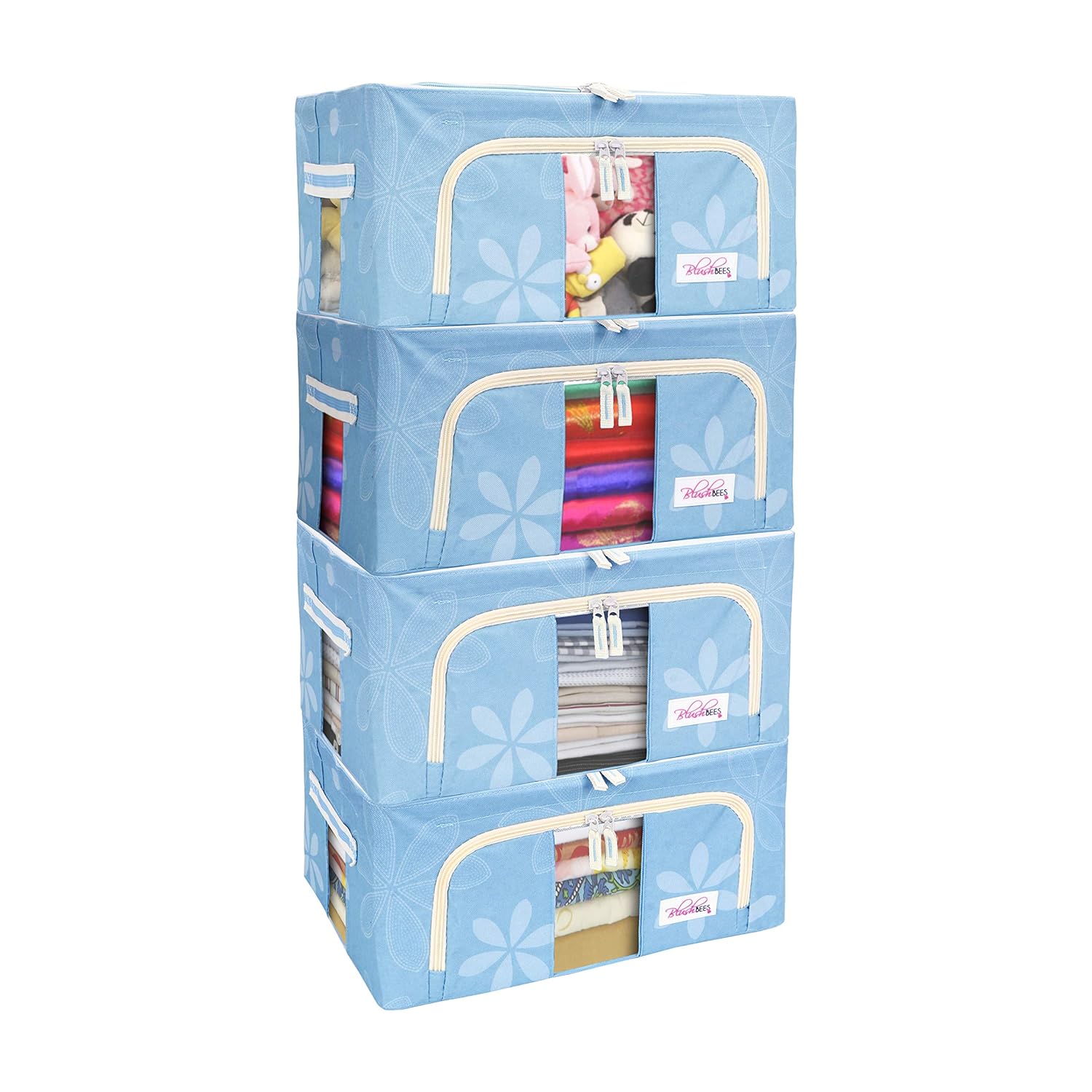 BlushBees Oxford Fabric Living Box Storage Boxes For Clothes, Shirts