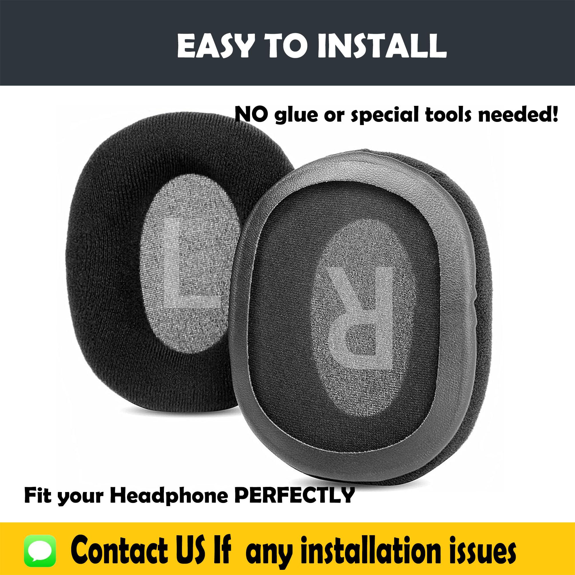 Ear Force Recon 150 Earpads Replacement for Turtle Beach Ear Force 100/200/150 Gaming Headsets Ear cushions with Comfortable Fabric and Memory foam - Image 4