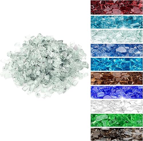 onlyfire - Cristales para hacer fuego para fogatas naturales o de propano, chimeneas o troncos de gas, 10 libras