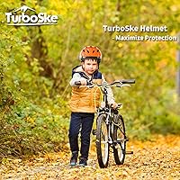 Vista 7 de Casco de bicicleta para niños pequeños, casco multideportivo ajustable para niños y niñas
