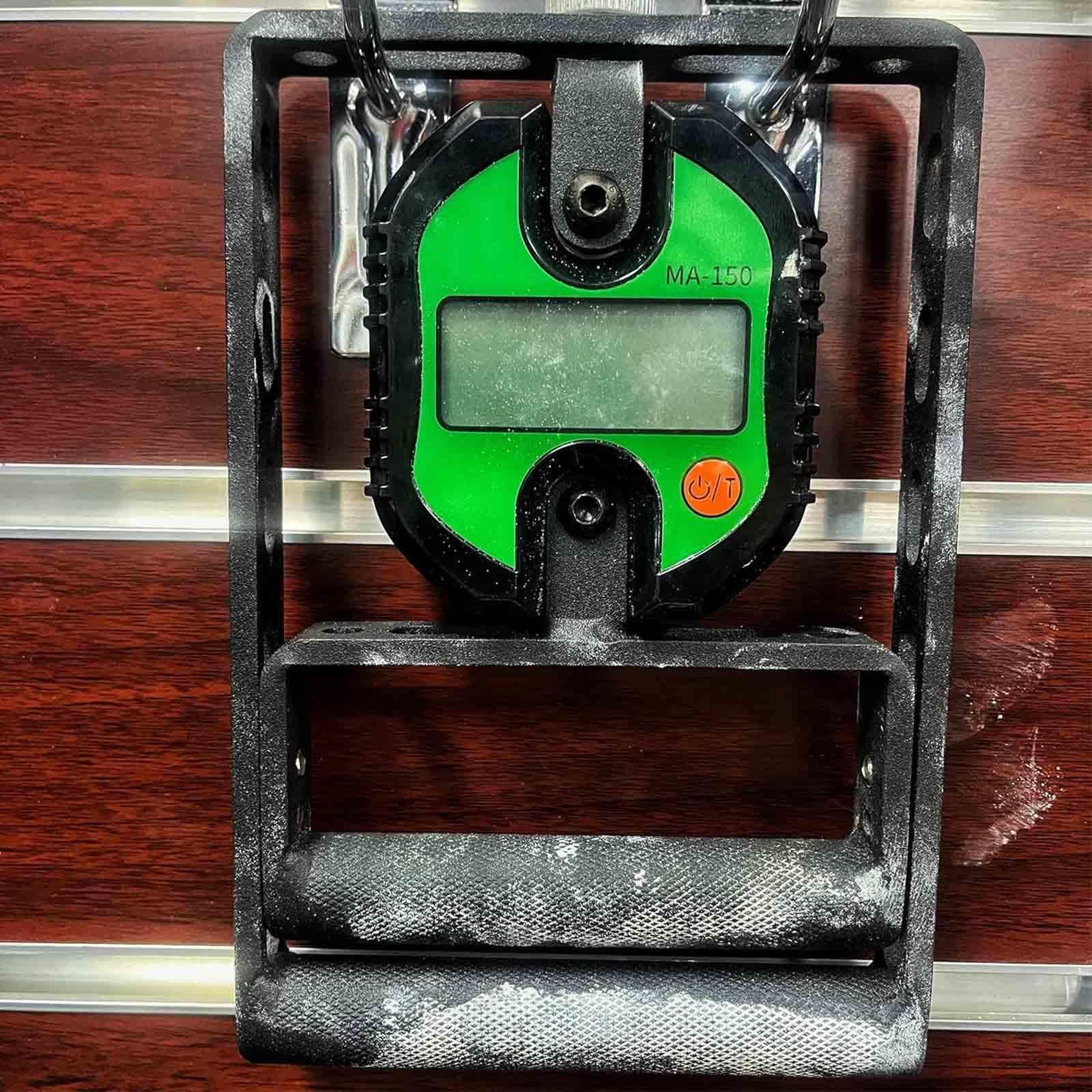 Cyfrowy dynamometr ręczny, tester siły chwytu 150 kg z regulowanym uchwytem, wzmacniacz chwytu dłoni, wyświetlacz LCD do treningu mięśni przedramienia nadgarstka