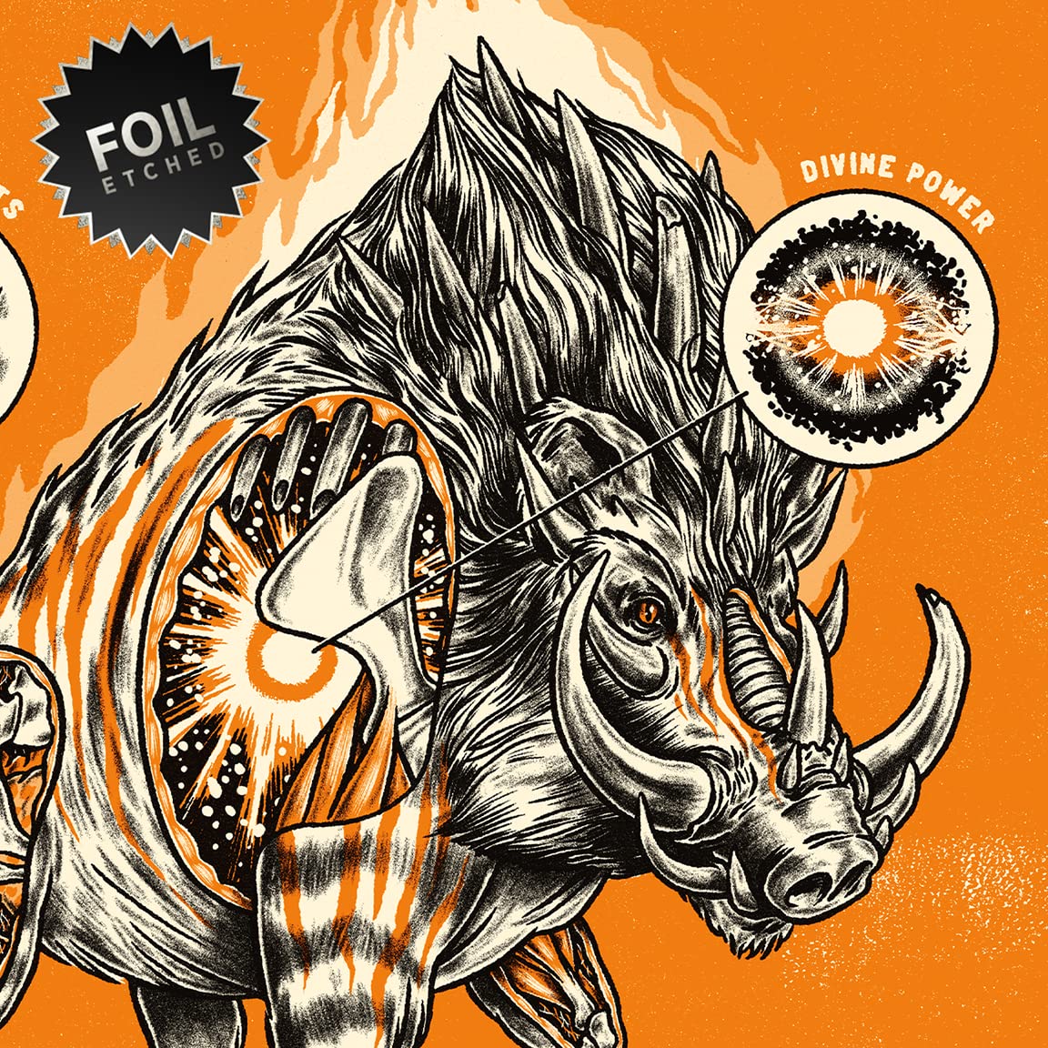 Magic: The Gathering Secret Lair Etched Foil: MTG Monster Anatomy