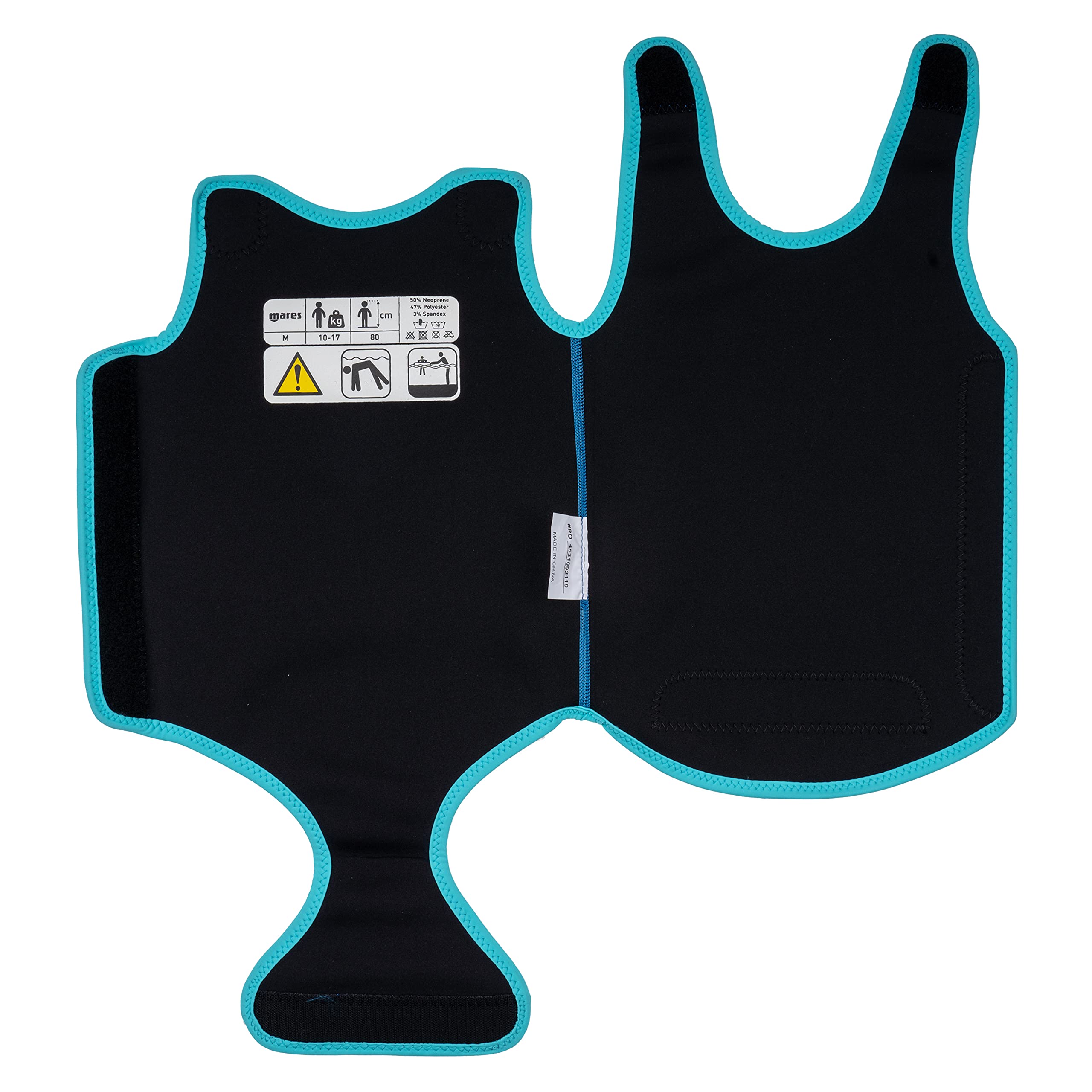 Mares Aquazone Baby Wrap, Neoprenanzug Baby - 6-24 Monate, Blau, L