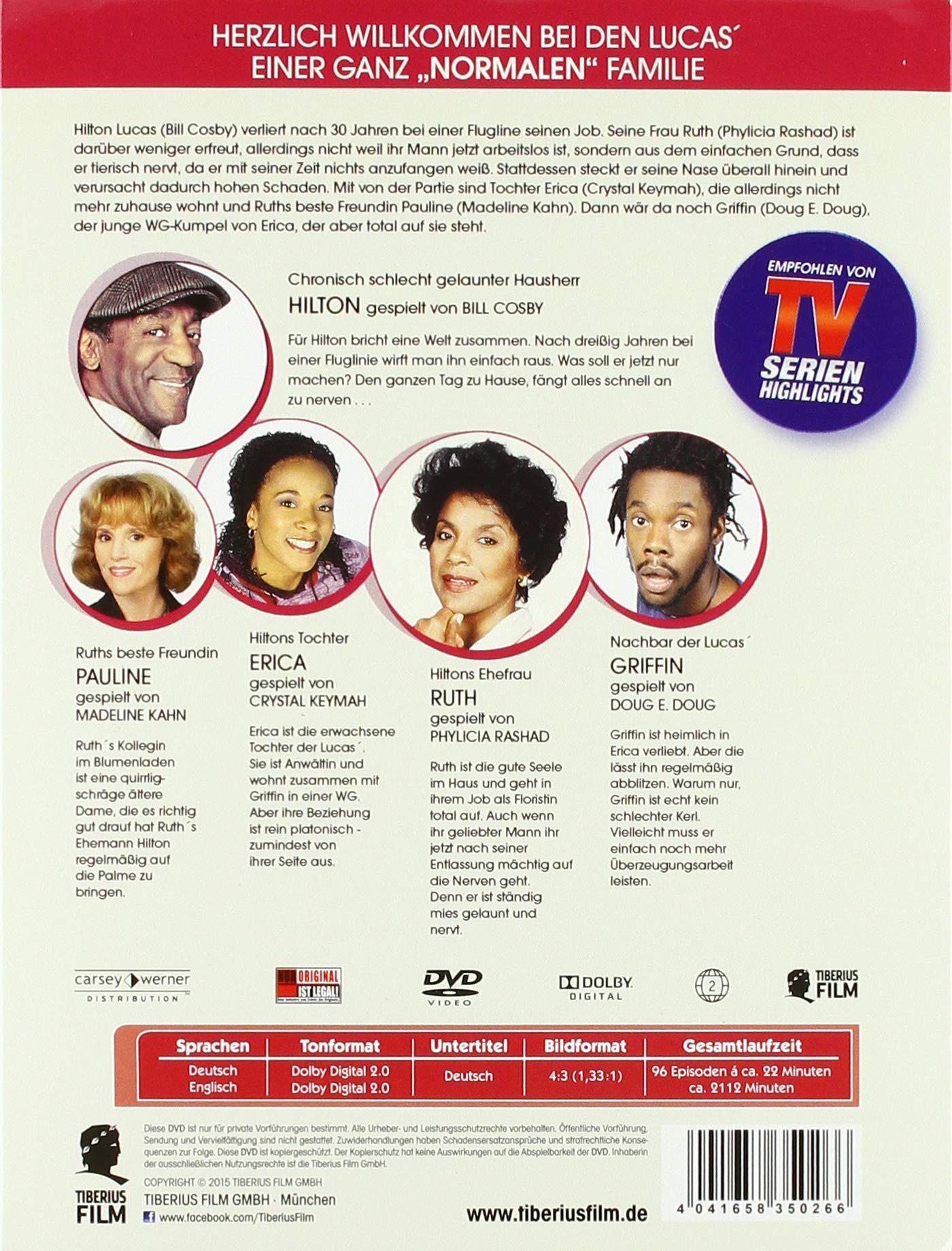Cosby - Staffel 1-4 - Komplettbox [15 DVDs]