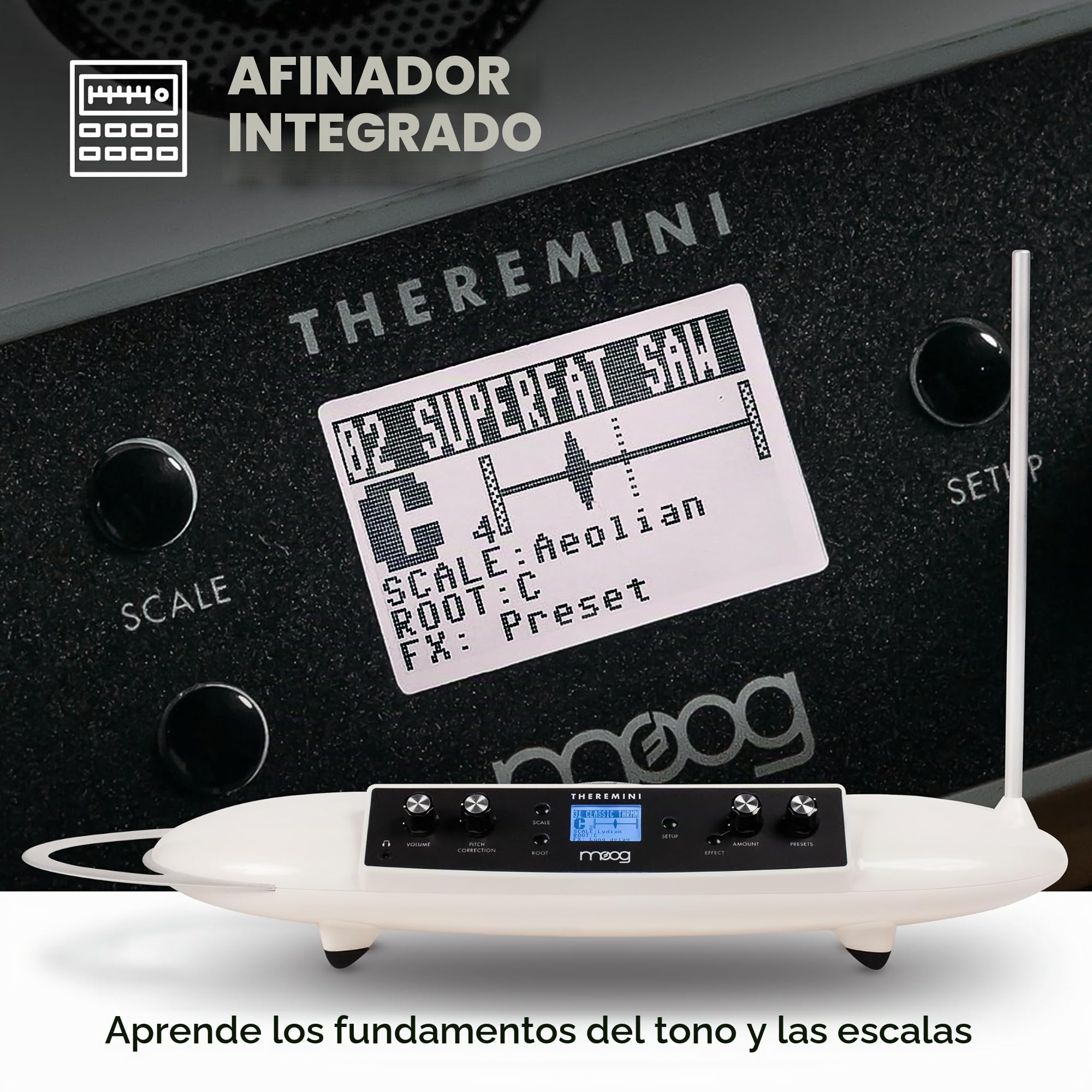 Amazon.com: MOOG Theremini - Theremin con corrección de tono