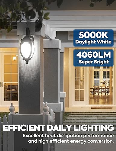 Miniatura 2 de Bombilla LED equivalente a 300 W, bombilla LED A23 súper brillante de 4060 lúmenes, luz diurna 5000 K, ahorro de energía de 33 W, base media E26,