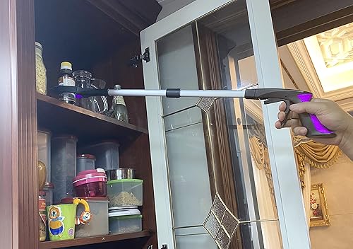 Miniatura 5 de Herramienta de agarre de alcance, recogedor de basura plegable, agarrador de basura, jardín Nabber, recogedor de basura, agarrador extendido (rojo)