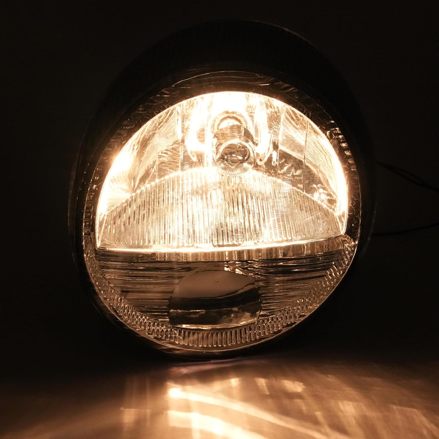 HECASA Pair Headlights Compatible with 2003-2005 Ford Thunderbird Replacement for 5W6Z13008A 5W6Z13008B FO2502208 FO2503208 Headlamps Clear Lens Left and Right