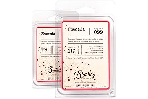 Pure Plumeria Wax Bars for Warmers: Aromatherapy and Air Freshener